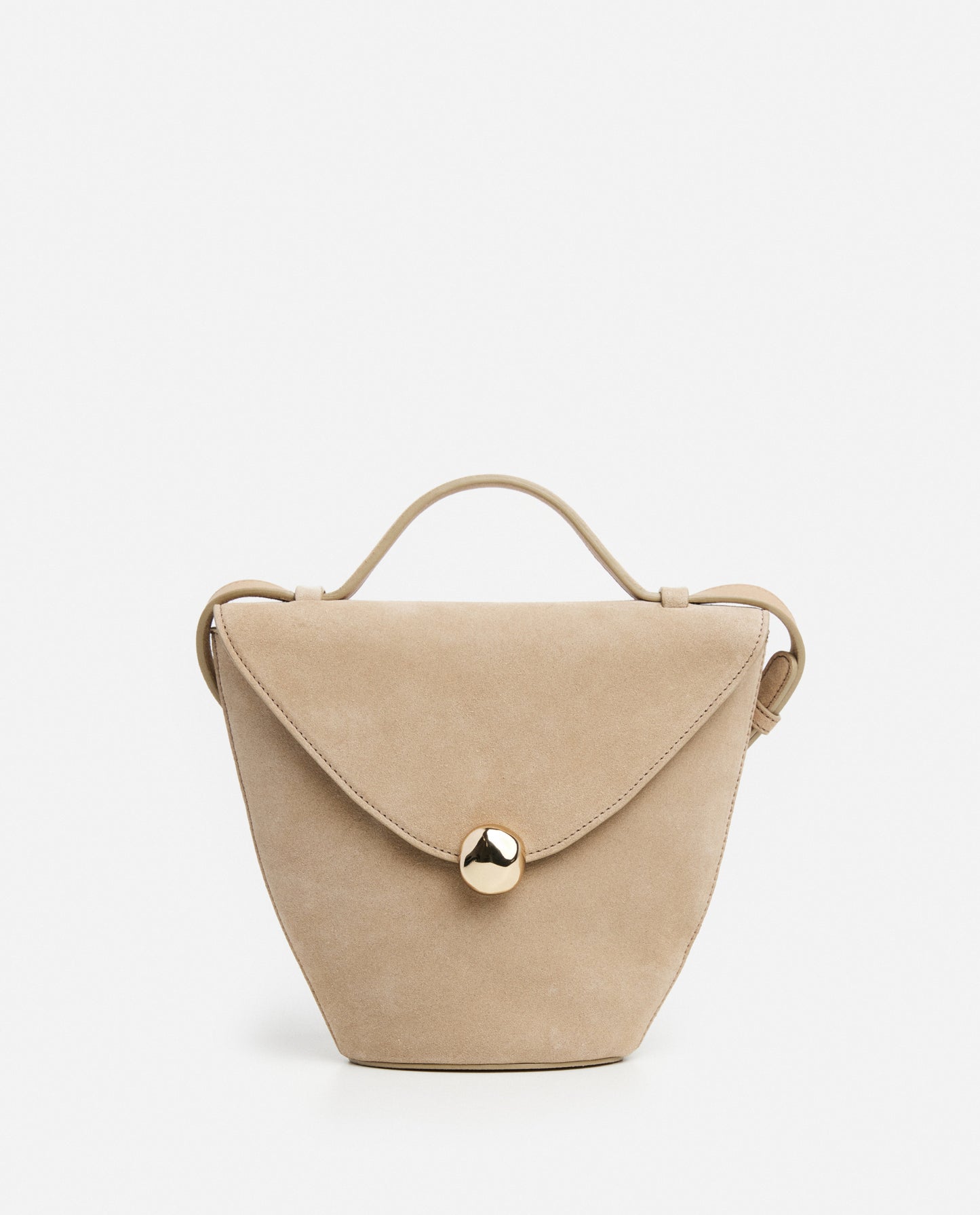 Evelina Handbag Suede Sand