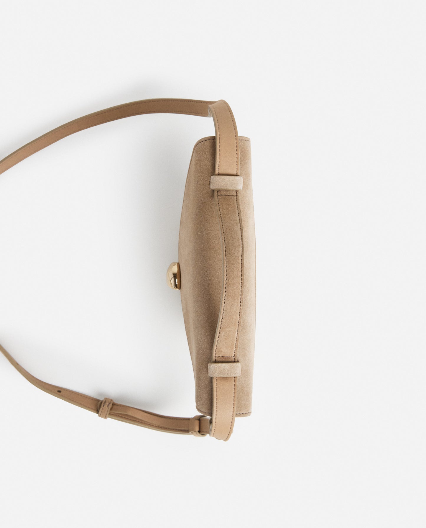 Evelina Handbag Suede Sand