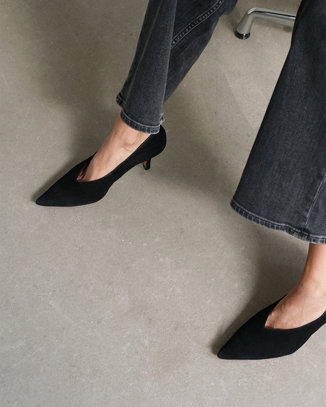 Fabienne Suede Black – Flattered