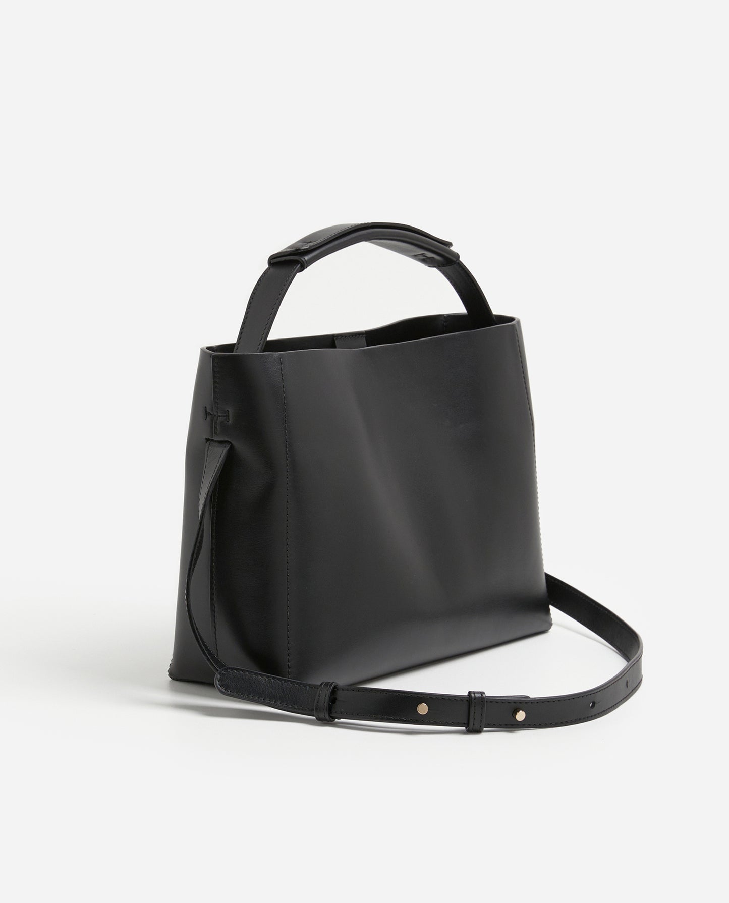 Hedda Grande Handbag Black Leather