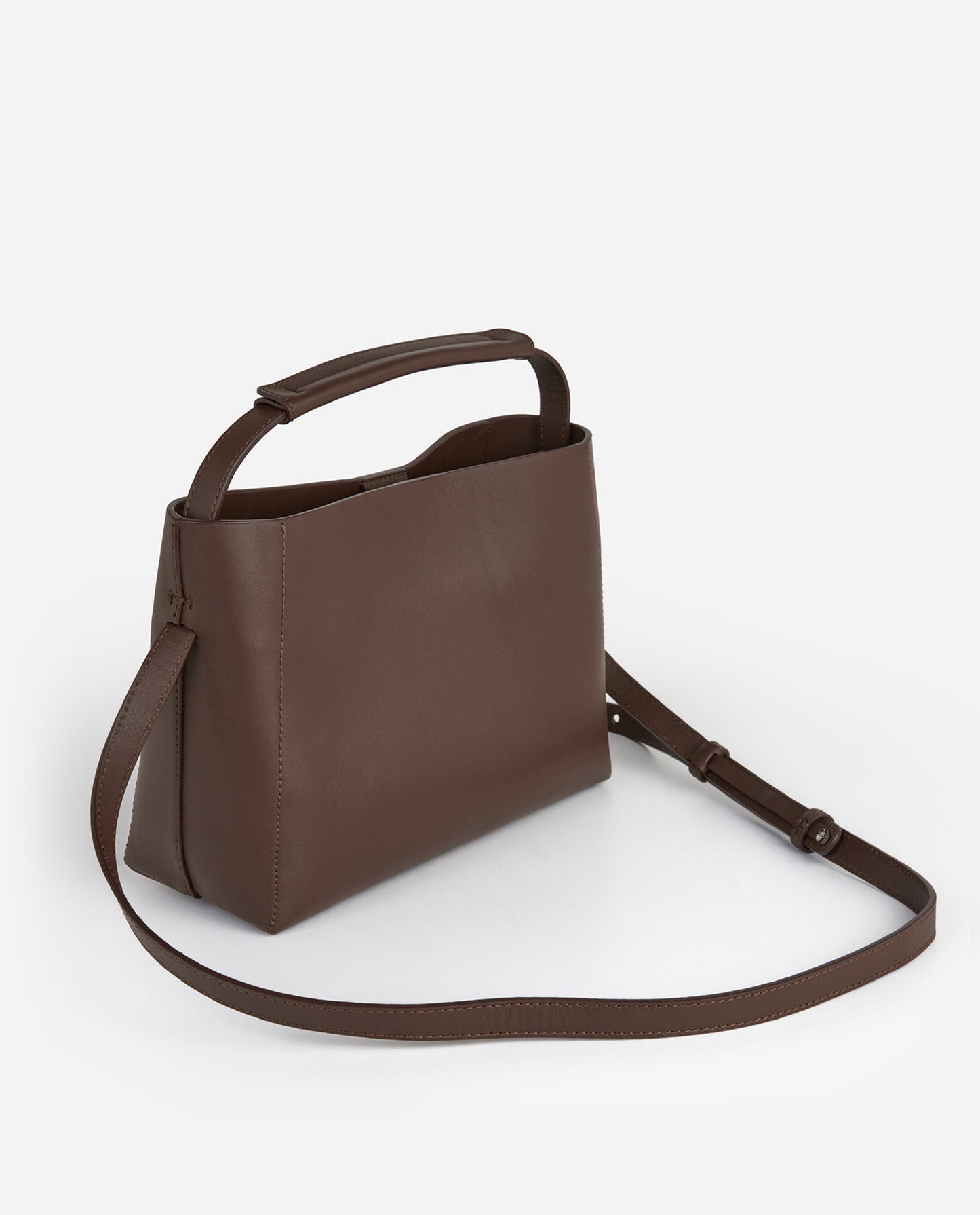 Hedda Grande Handbag Brown Leather