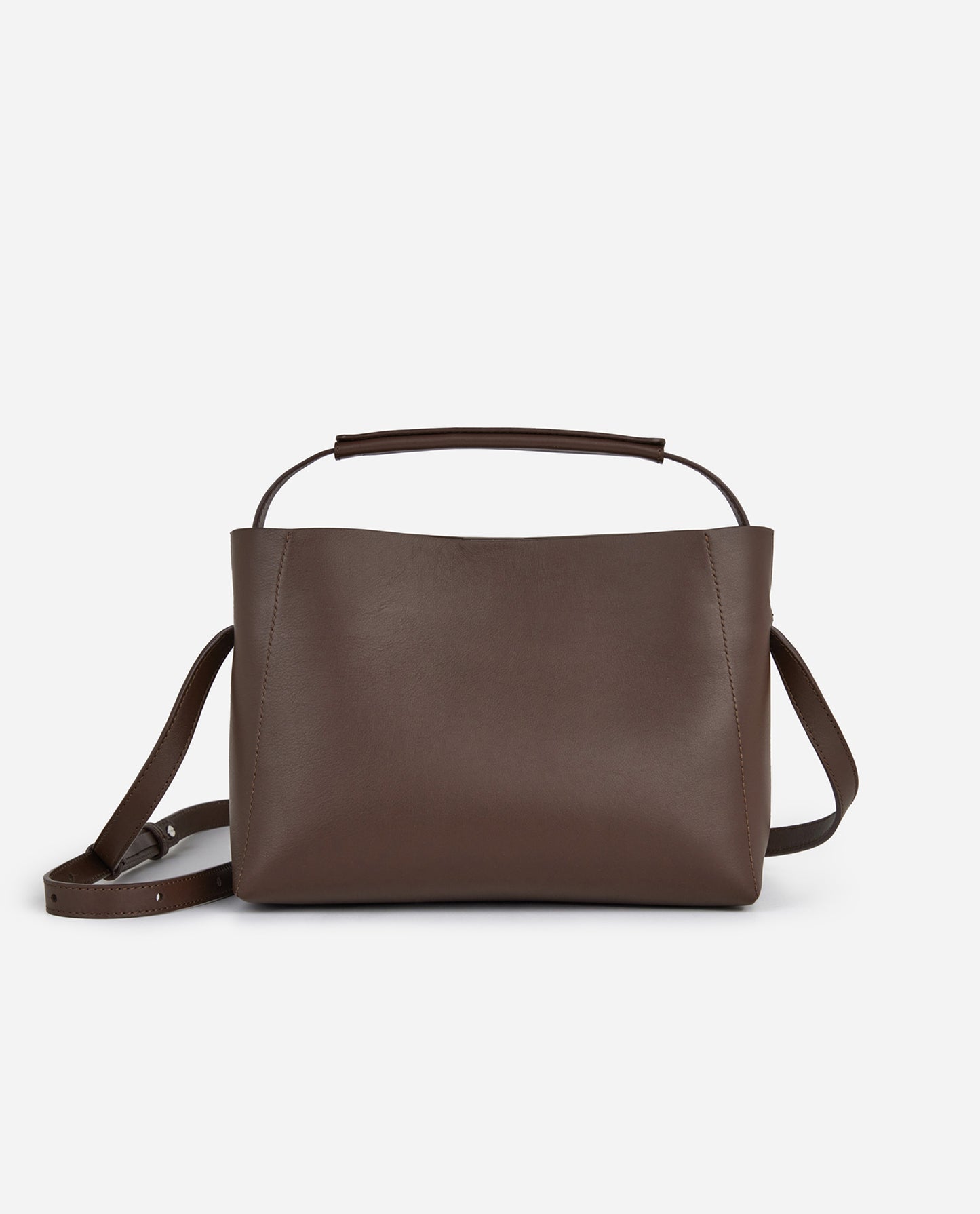 Hedda Grande Handbag Brown Leather