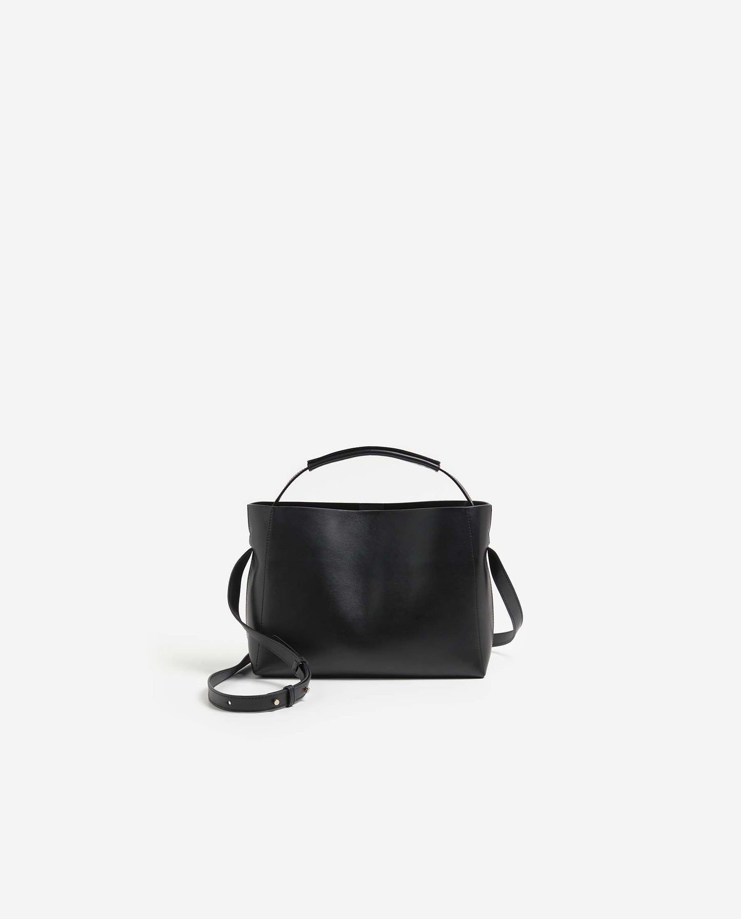 Hedda Mini Handbag Black Leather