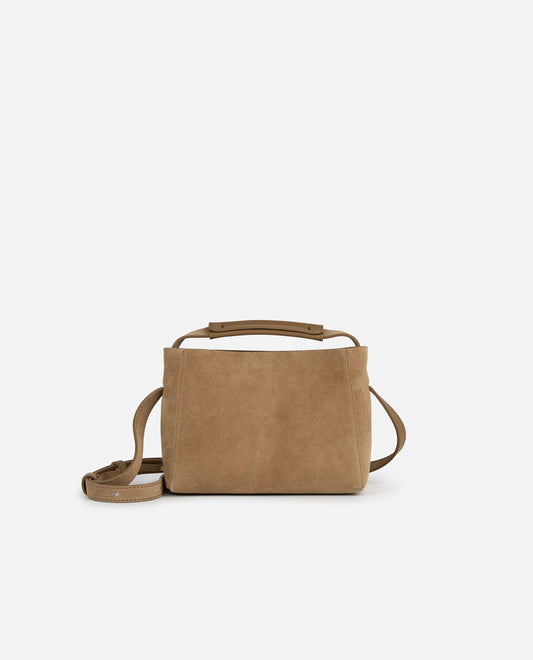 Hedda Mini Handbag Suede Sand