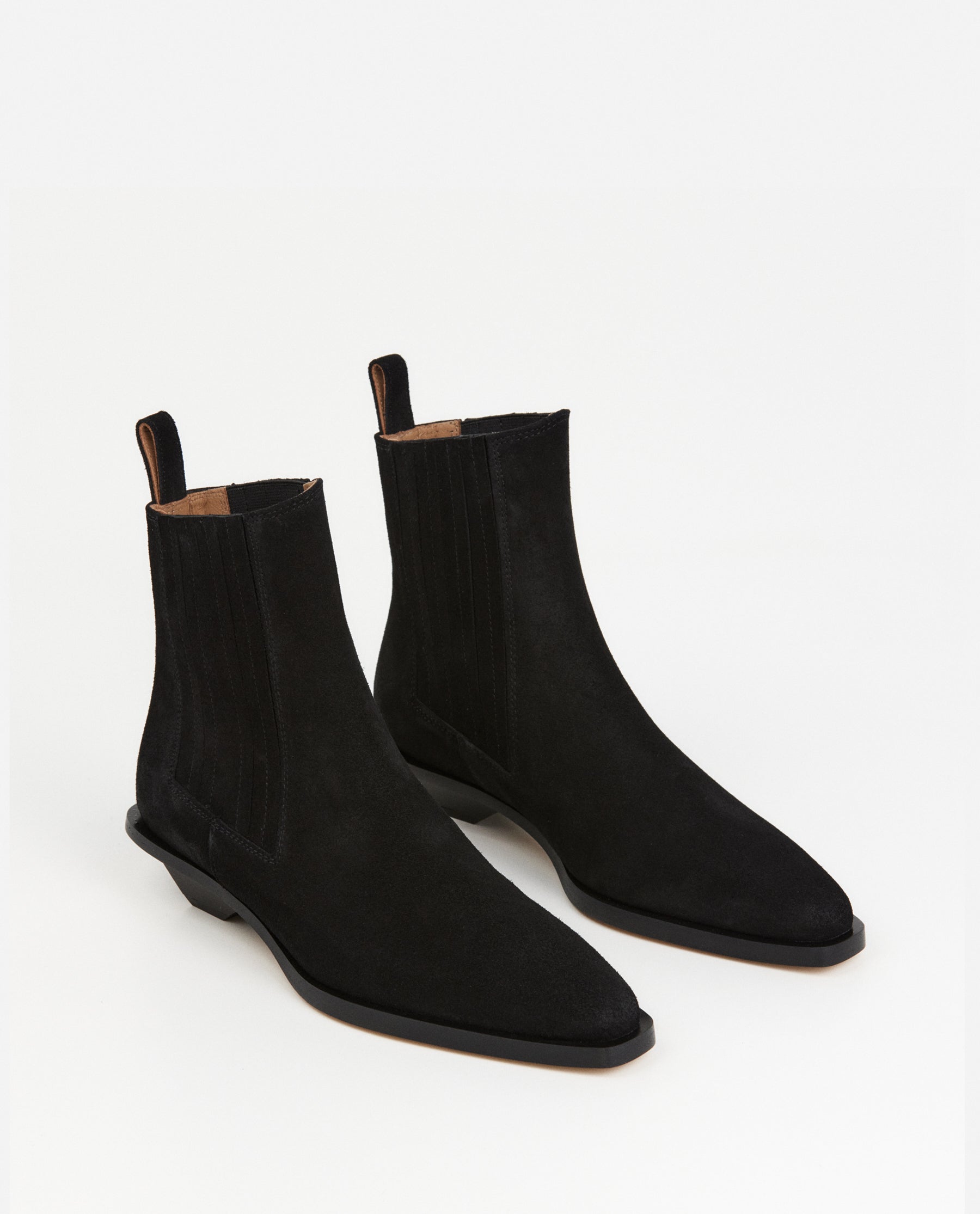 Indigo Suede Black