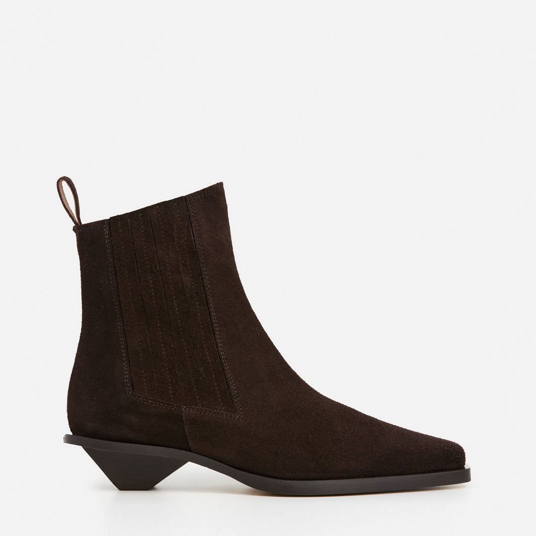 Indigo Suede Chocolate