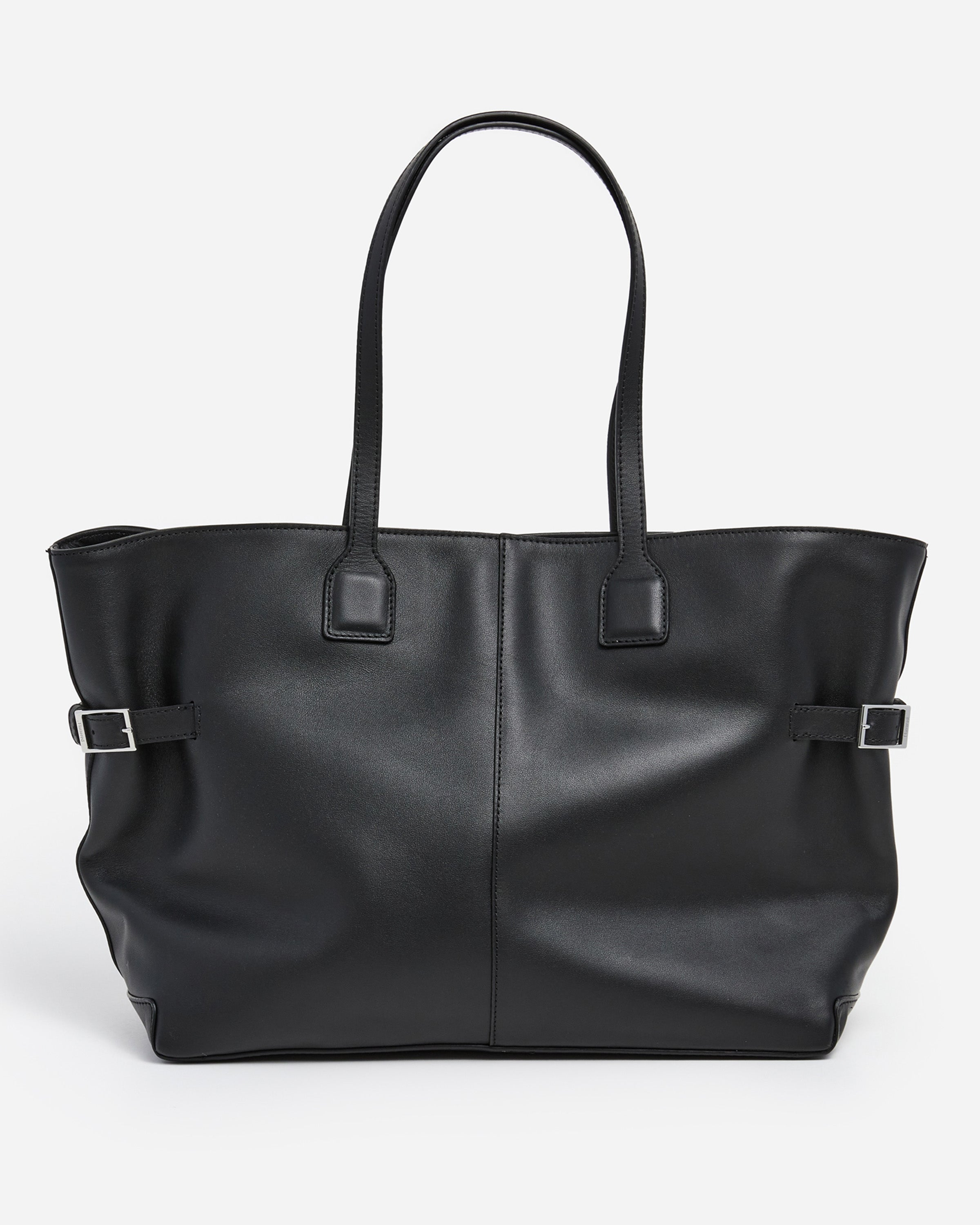 【Flattered】Lesley Tote Bag Leather Black トートバッグ Lesley Tote Bag Leather Black Bag – Flattered