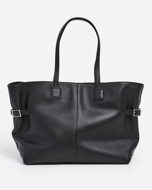 Lesley Tote Bag Leather Black
