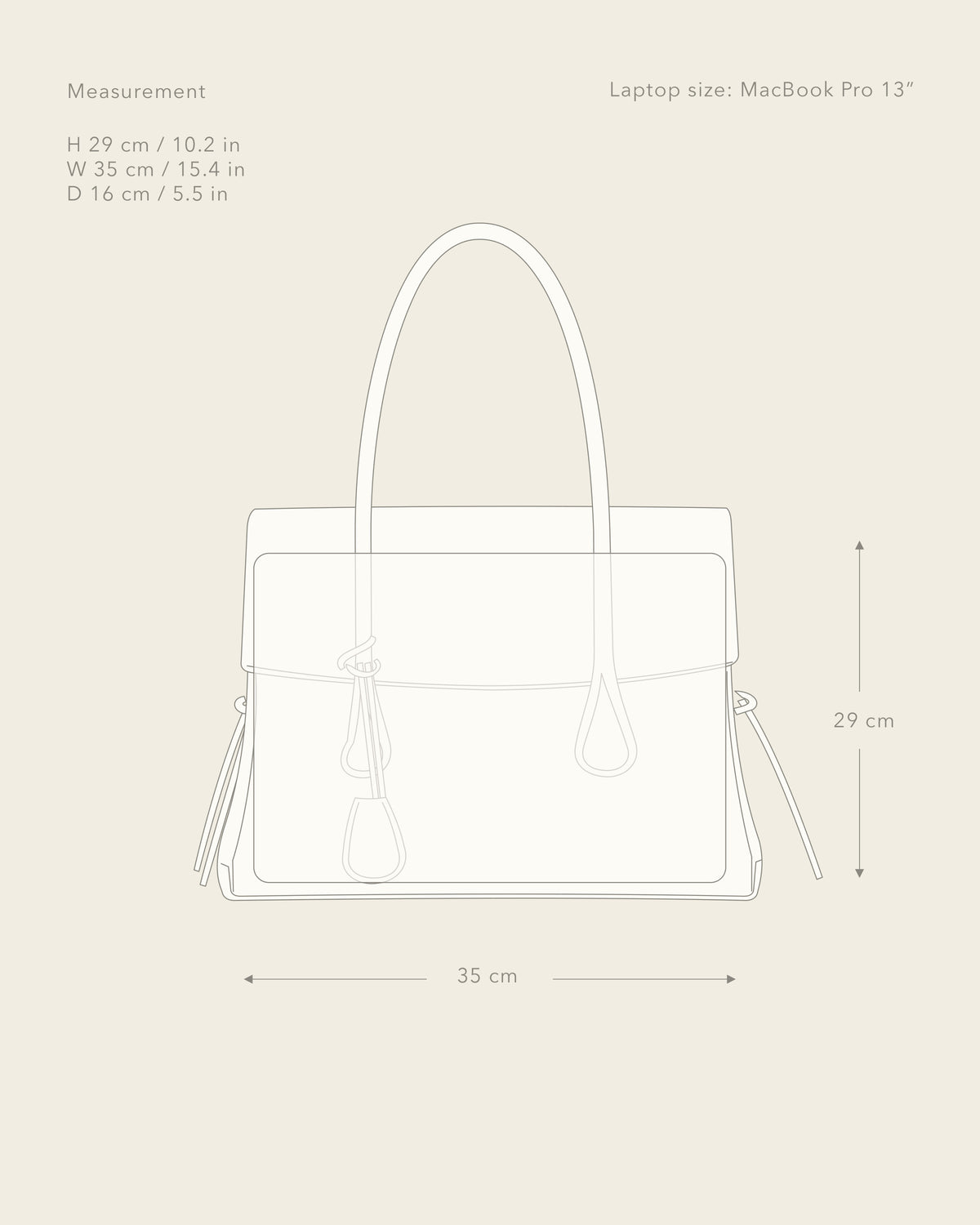Lydia Tote Bag Suede Chocolate