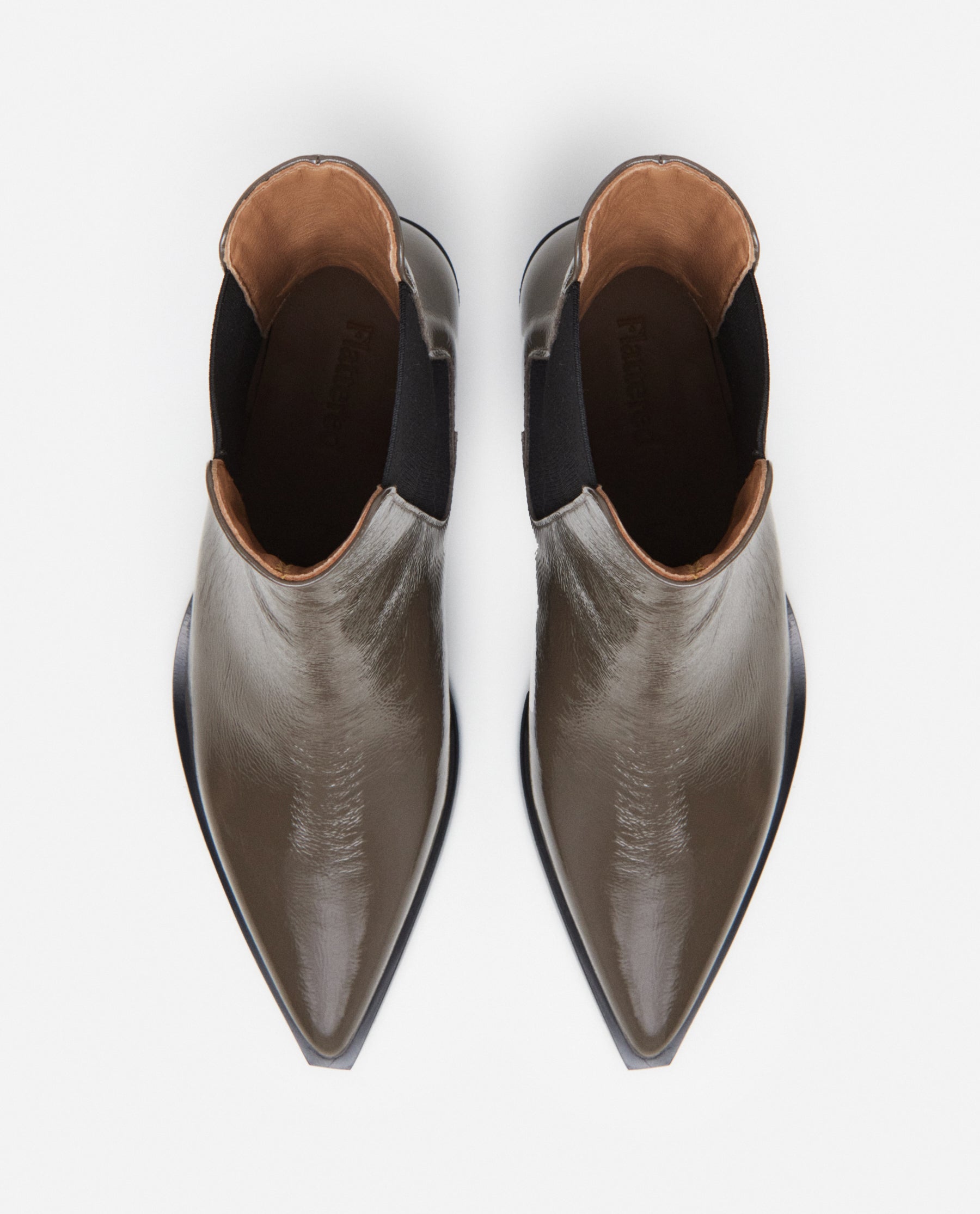 Sandra Leather Khaki