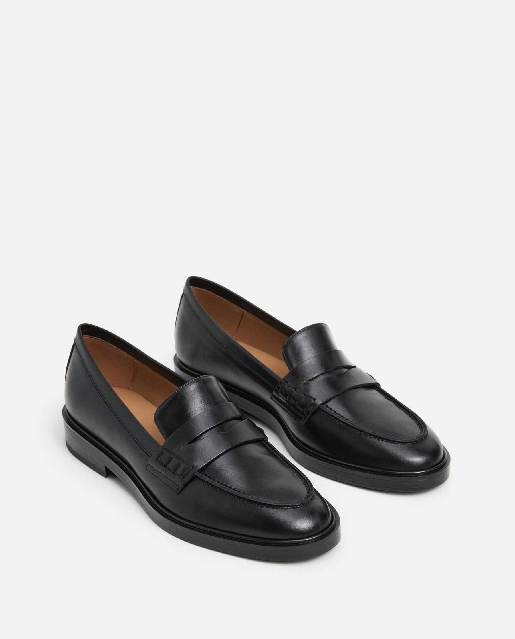 Sara Leather Black