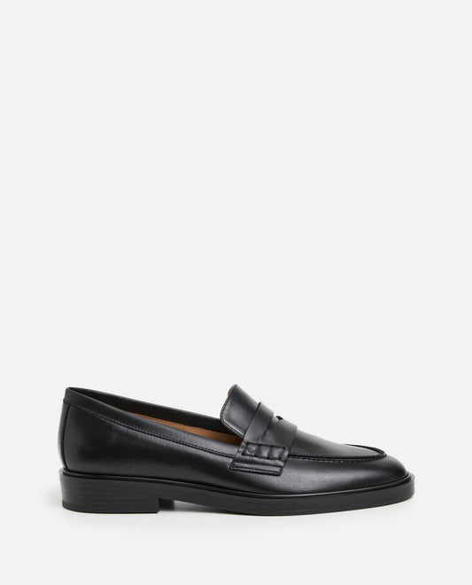 Sara Leather Black