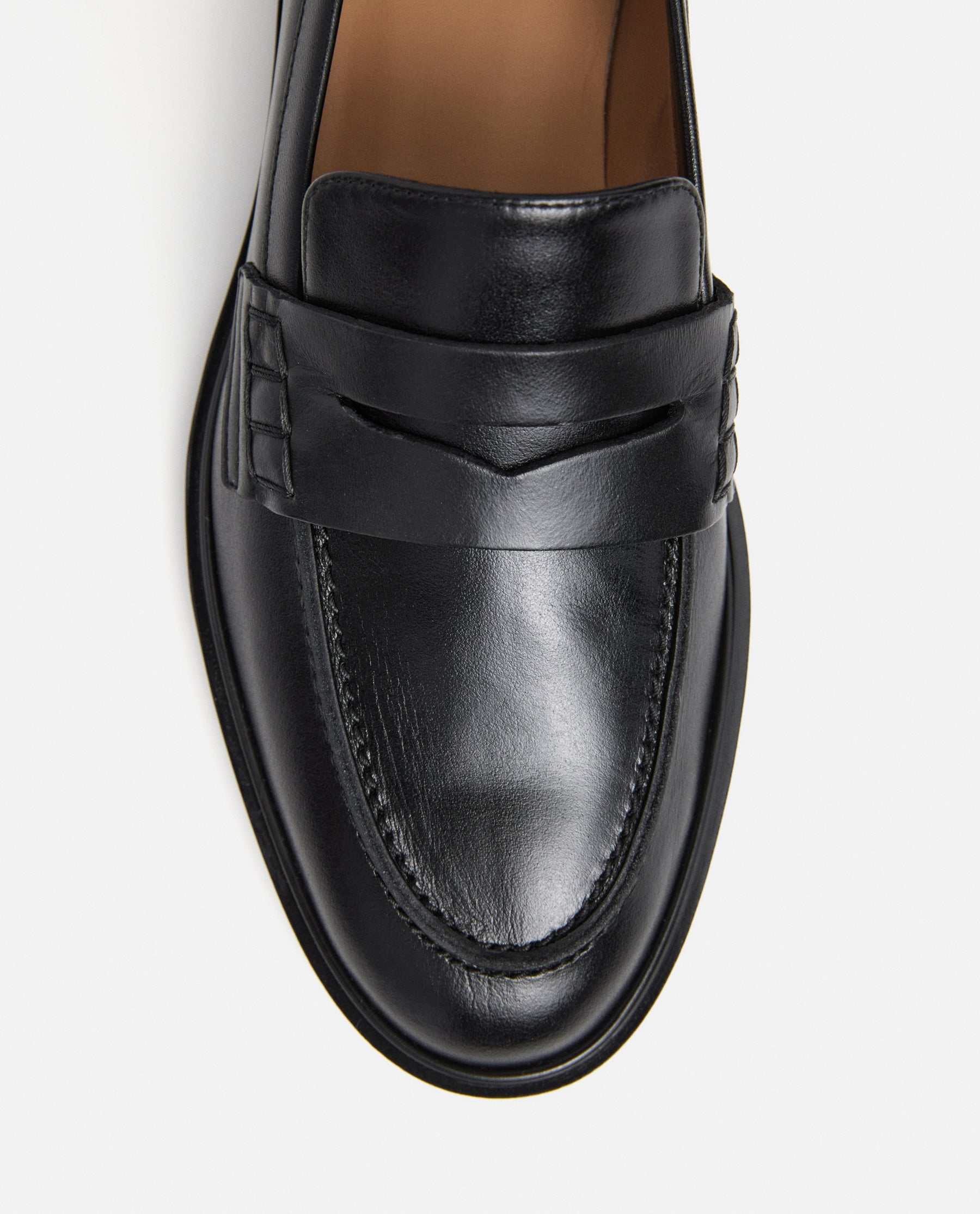 Sara Leather Black