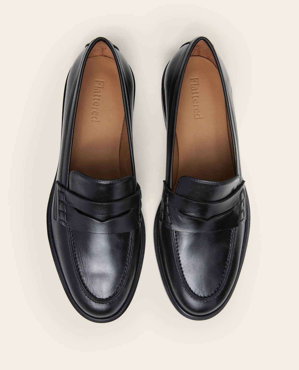 Sara Leather Black