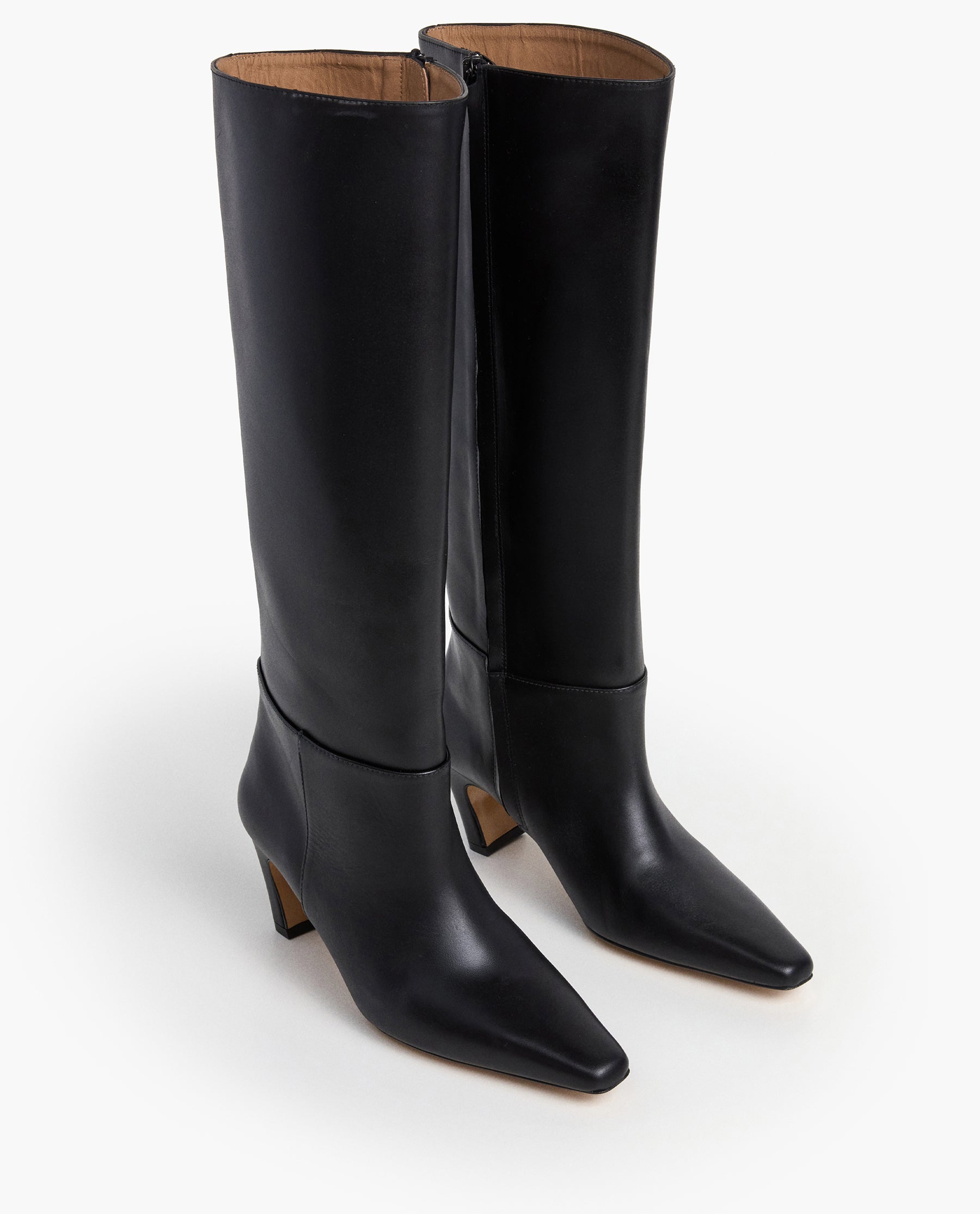 Xia Leather Black