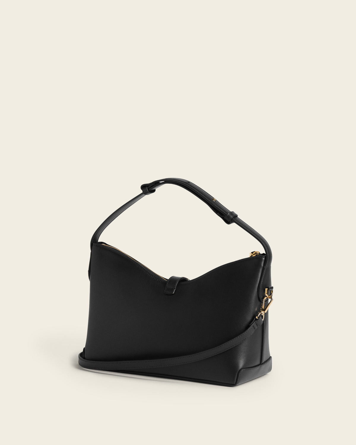 Gaia Handbag Leather Black