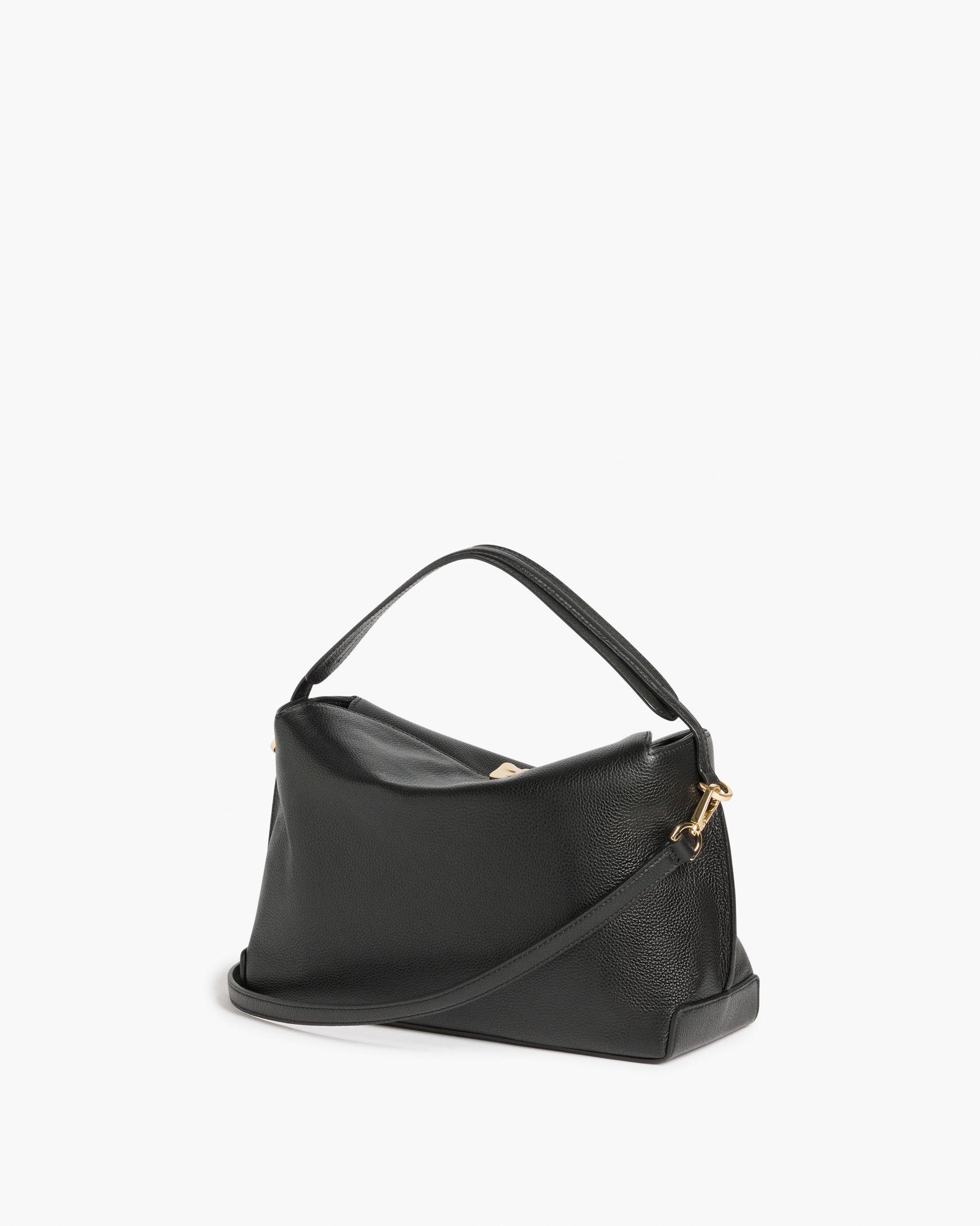 Hanna Grande Bag Grained Leather Black