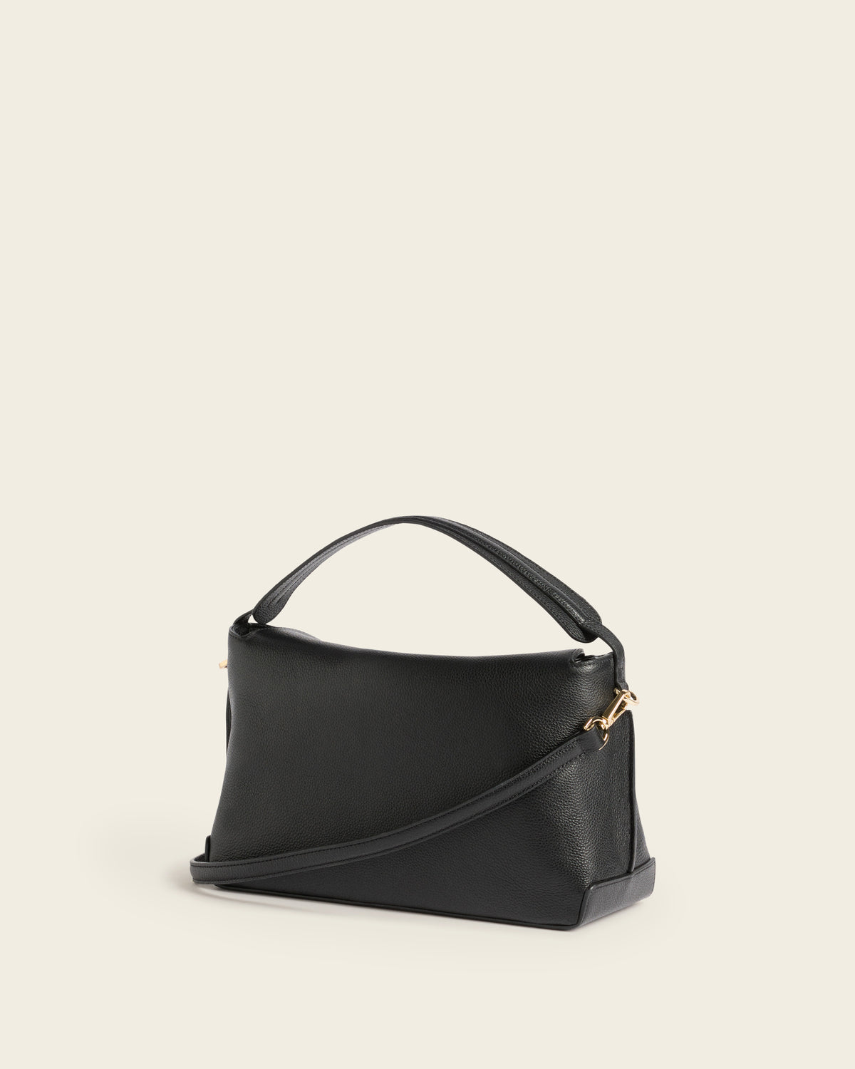 Hanna Grande Bag Grained Leather Black