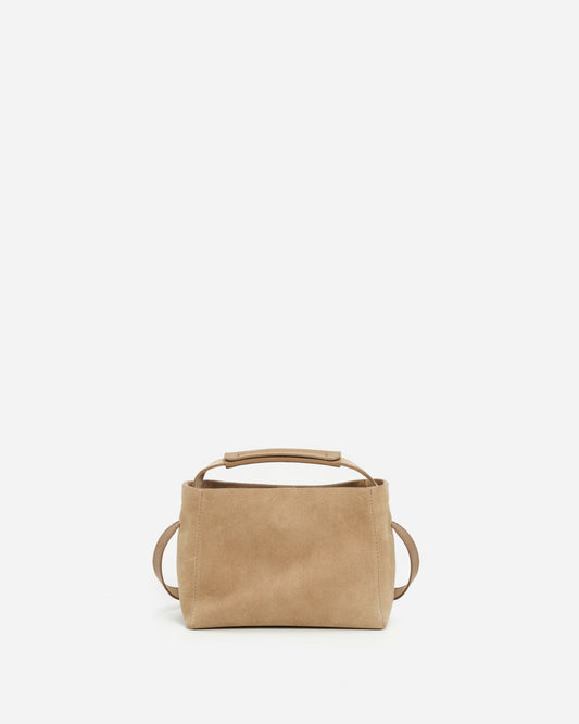 Hedda Mini Handbag Suede Sand