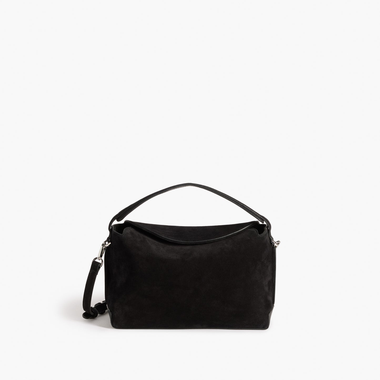 Helia Handbag Suede Black