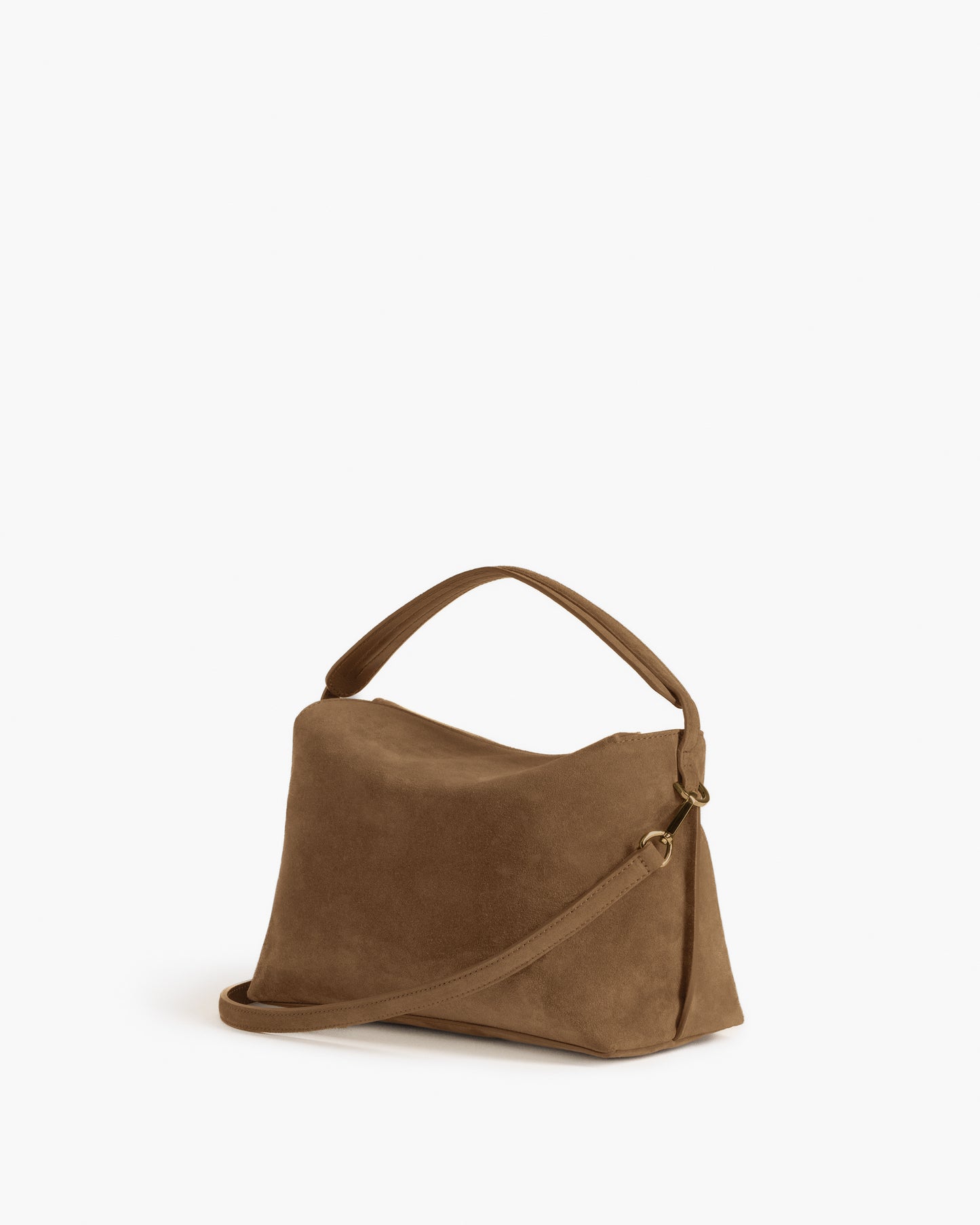 Hera Handbag Suede Wet Sand
