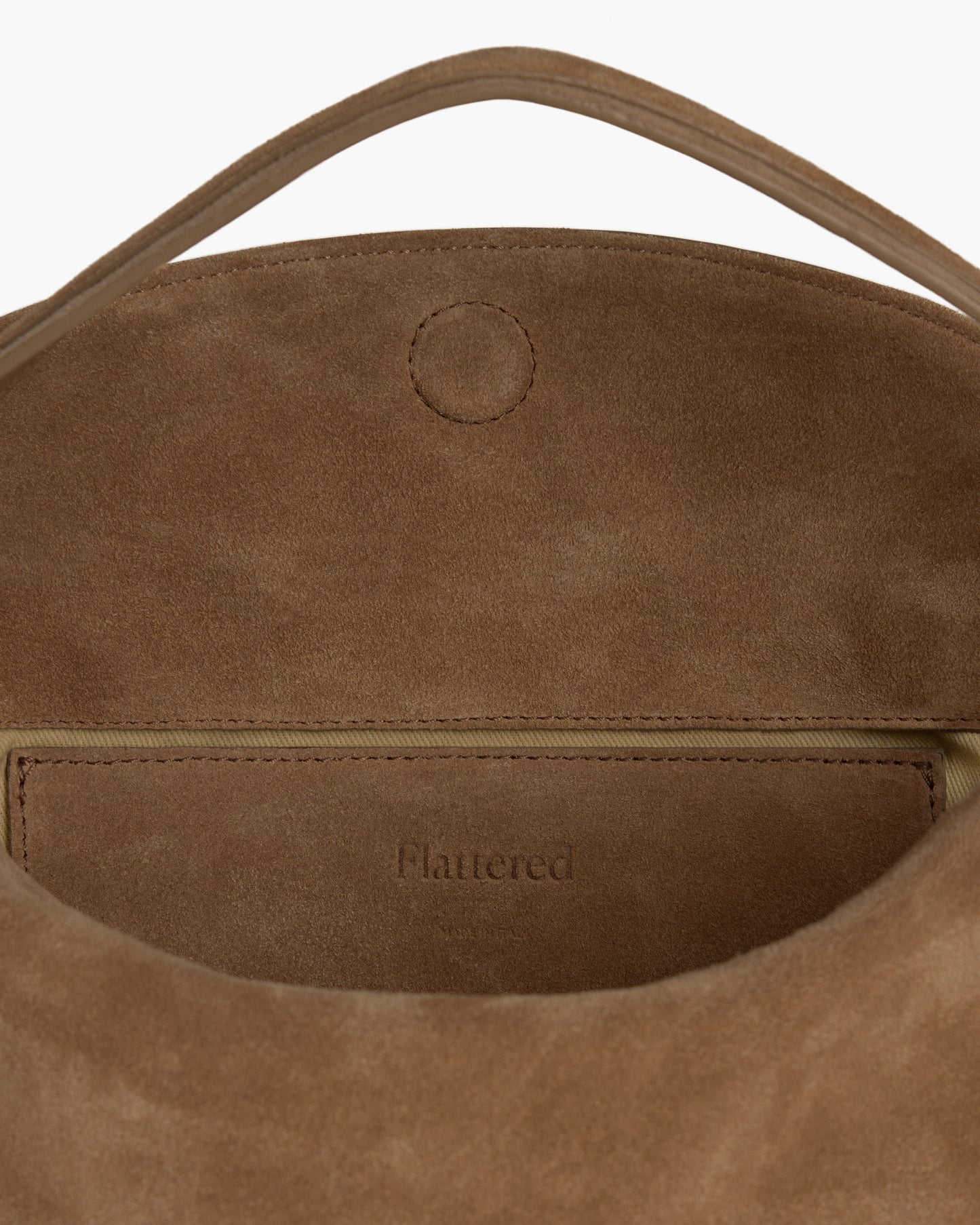 Hera Handbag Suede Wet Sand