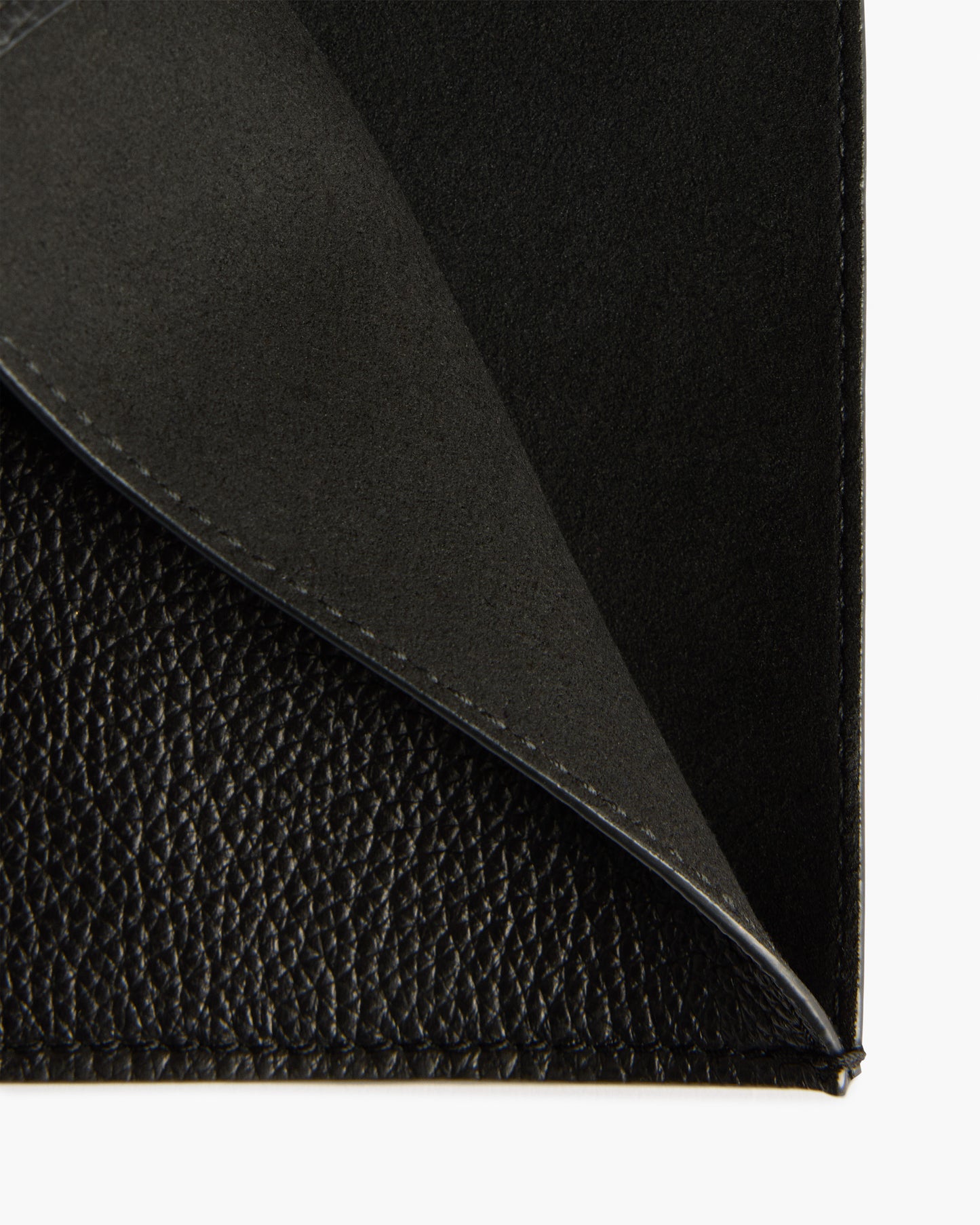 Kayla Tote Bag Grained Leather Black