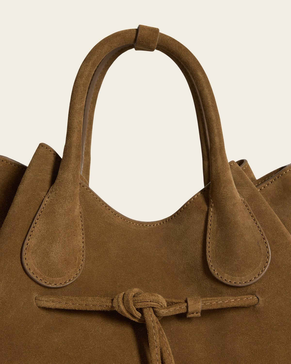 Maris Tote Bag Suede Wet Sand