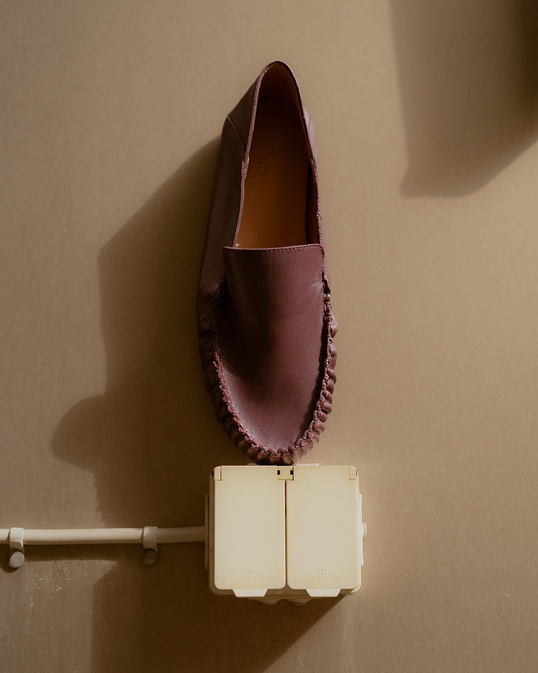 Bon Bon Leather Burgundy
