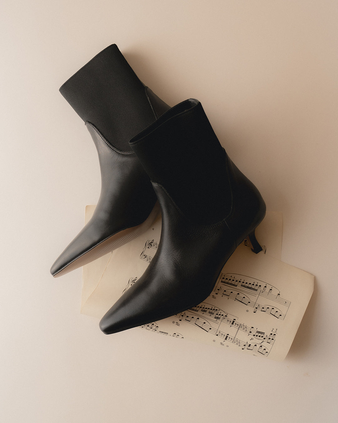 Monroe Leather Black