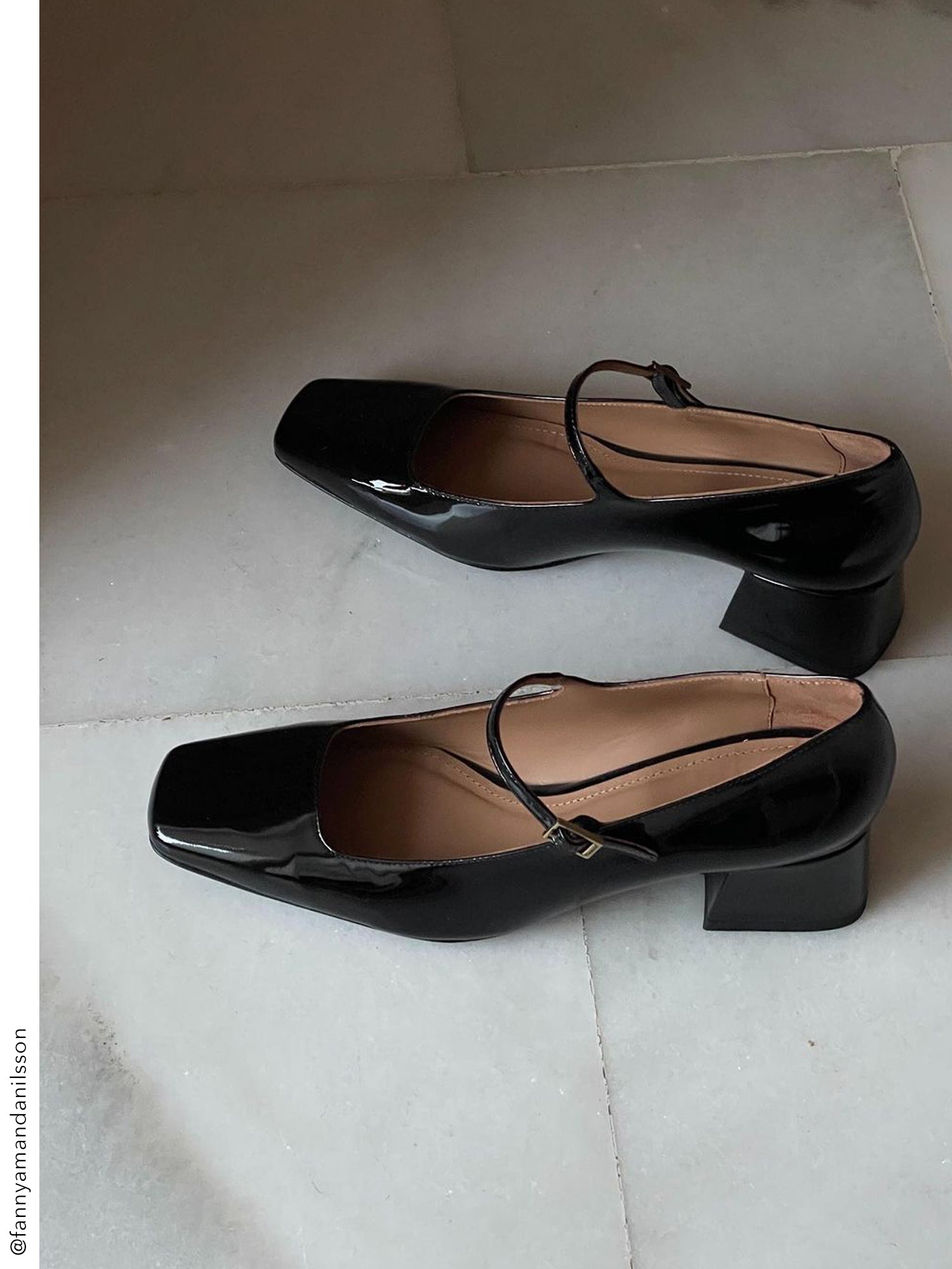 Evan Patent Leather Black – Flattered