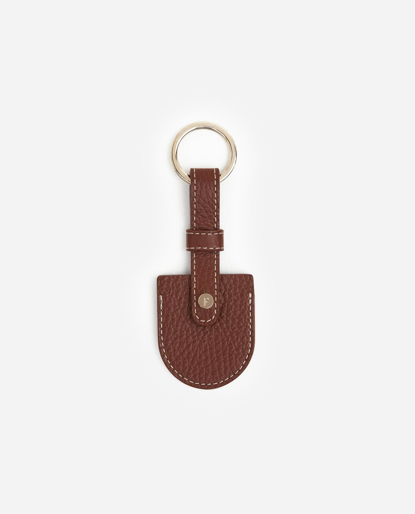 Airy Keyring Leather Cognac